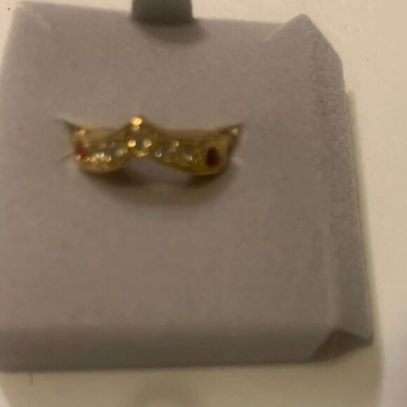 10 precious stones size 7 ladies vintage rings size 7 - Picture 5 of 12